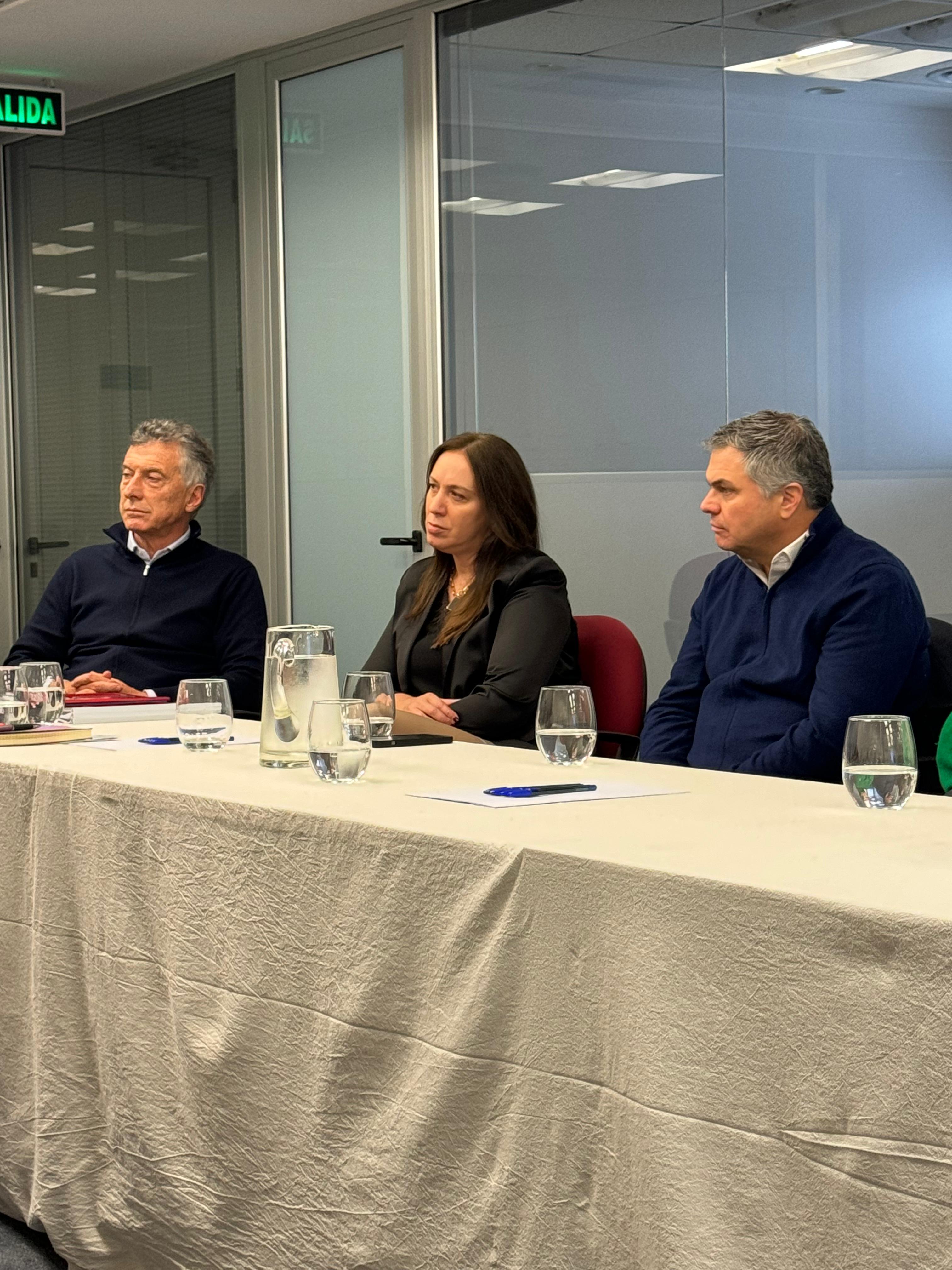 Santiago Medrano se reunió con Mauricio Macri y María Eugenia Vidal 